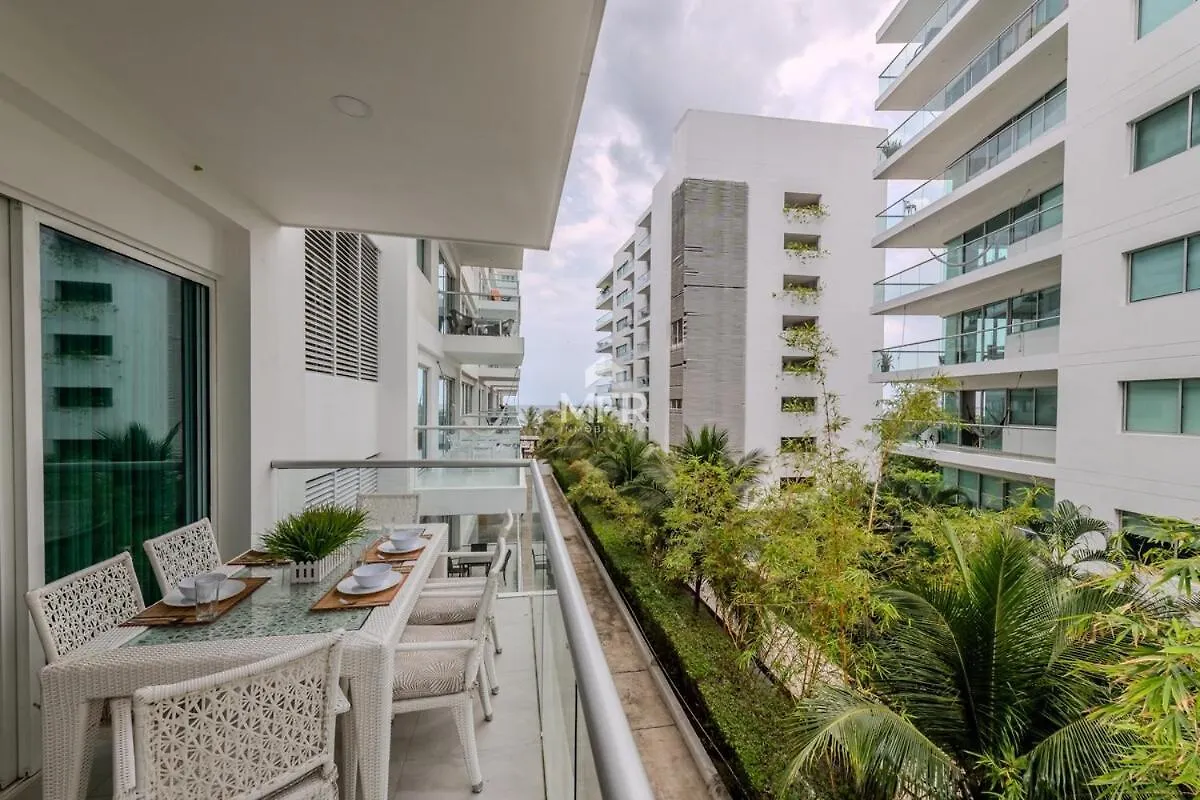 Apartment Morros 3, 1 Bedroom & Seaview Cartagena